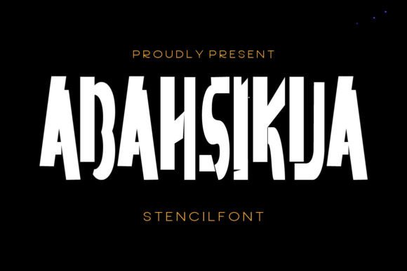 Abahsikua: A Display Font for Web Design and Branding