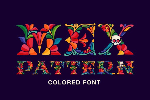 Boost Your Brand with Mexican Pattern Font