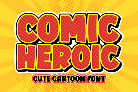 Comic Heroic: A Bold Font for Editorial Impact