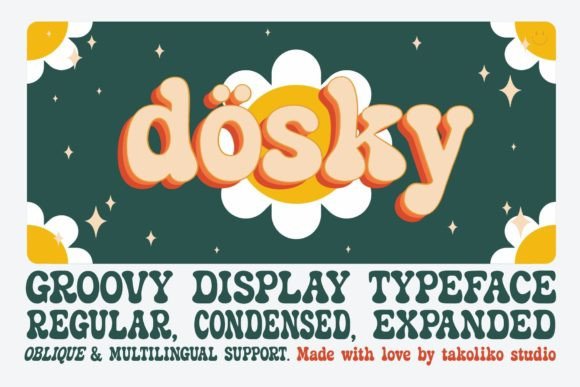 Dosky: A Retro Vibe for Editorial Design