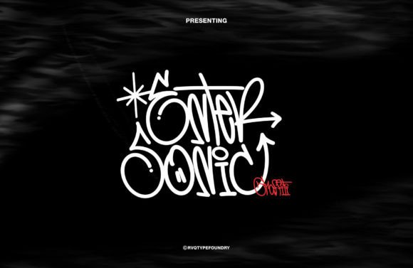 Enter Sonic Graffiti: A Font That Speaks Volumes