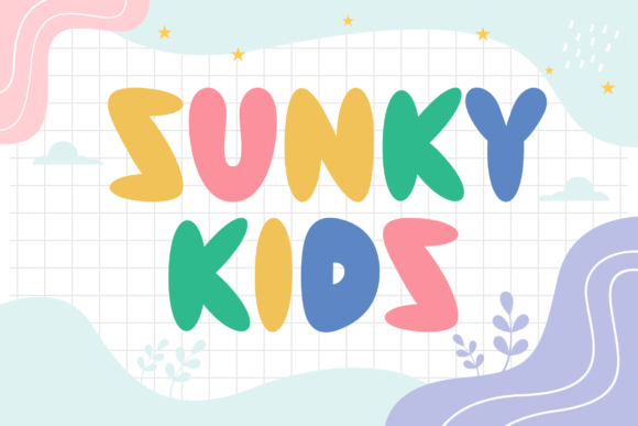 Font Choice That Speaks to Kids: Sunky Kids in Action