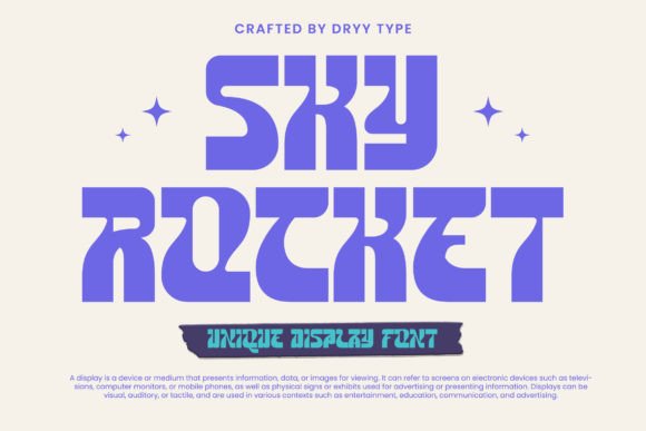 Font That Elevates Your Brand: Sky Rocket