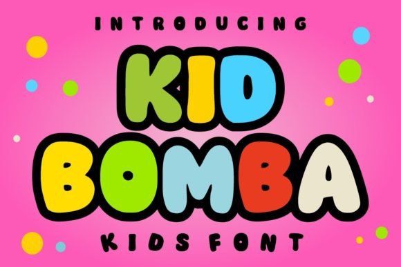 Kid Bomba: The Bold Font for Memorable Digital Campaigns