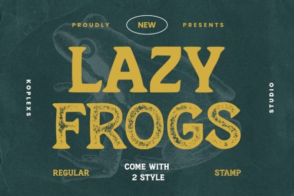 Lazy Frogs Font: A Timeless Choice for Editorial Design