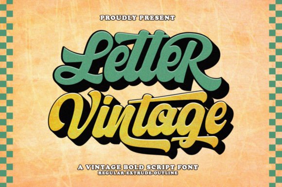 Letter Vintage: A Timeless Font for Modern Web Design