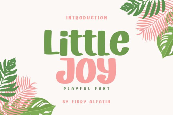 Little Joy: A Playful Font for Web Design