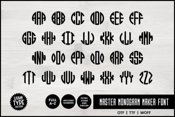 Master Monogram: A Designer’s Go-To for Bold Branding