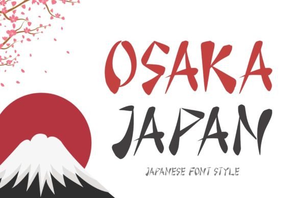 Osaka Japan: A Font That Elevates Your Brand
