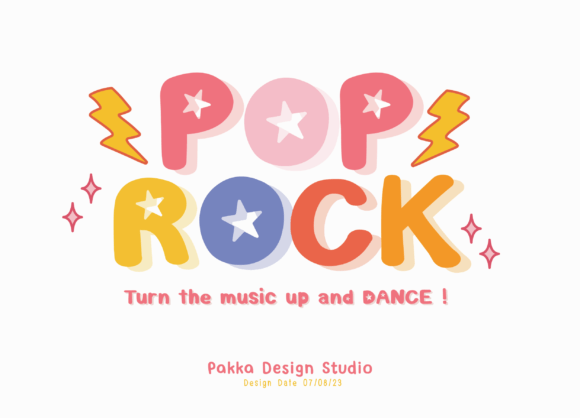 Pop Rock: A Bold Typeface for Dynamic Web Design
