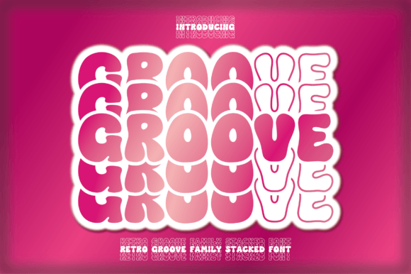 Retro Groove Stacked