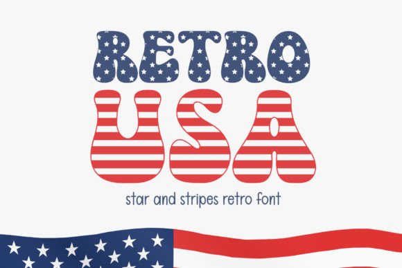 Retro Usa: A Timeless Display Font for Editorial Design
