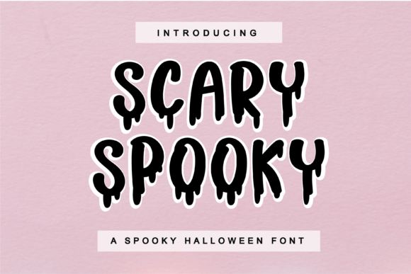 Scary Spooky: The Ultimate Halloween Font for Marketing Magic
