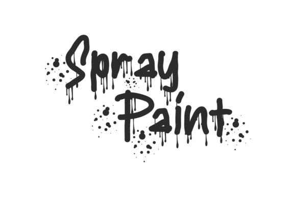 Spray Paint Font for Business Branding