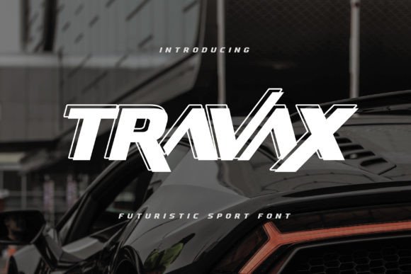 Travax: A Bold Font for Modern Campaigns